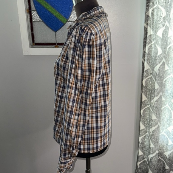 Vintage Cotton/ Polyester Blend Button Down Blouse -Size *See Description - Picture 5 of 10